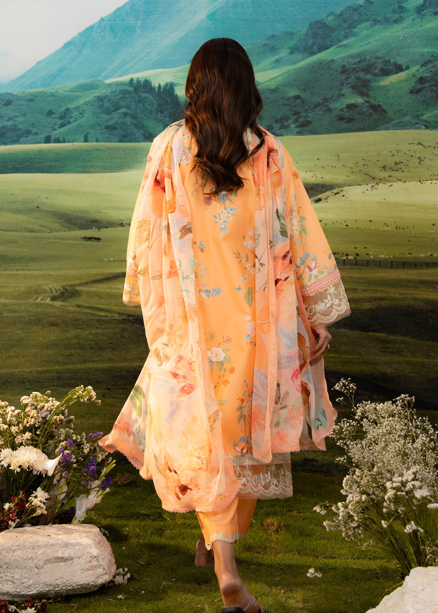 Solstice - Embroidered Lawn