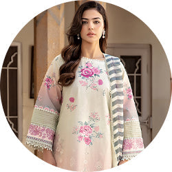 Nana ka ghar Chikankari Luxury Lawn