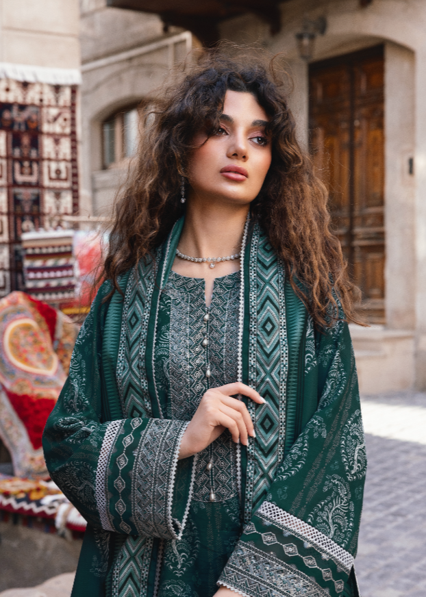 Premium Embroidered Khaddar