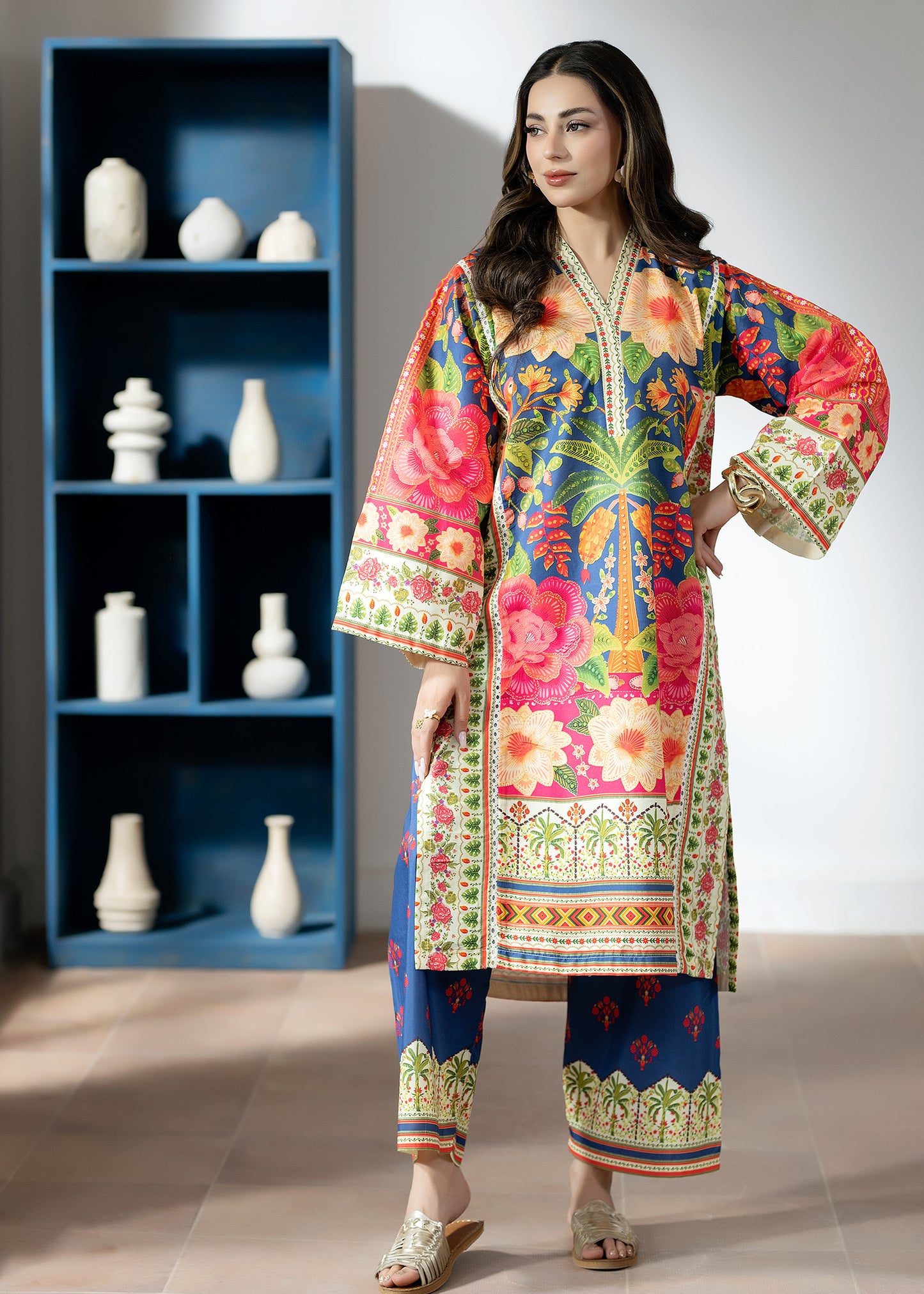 2 PC Printed Co-ord Set 8