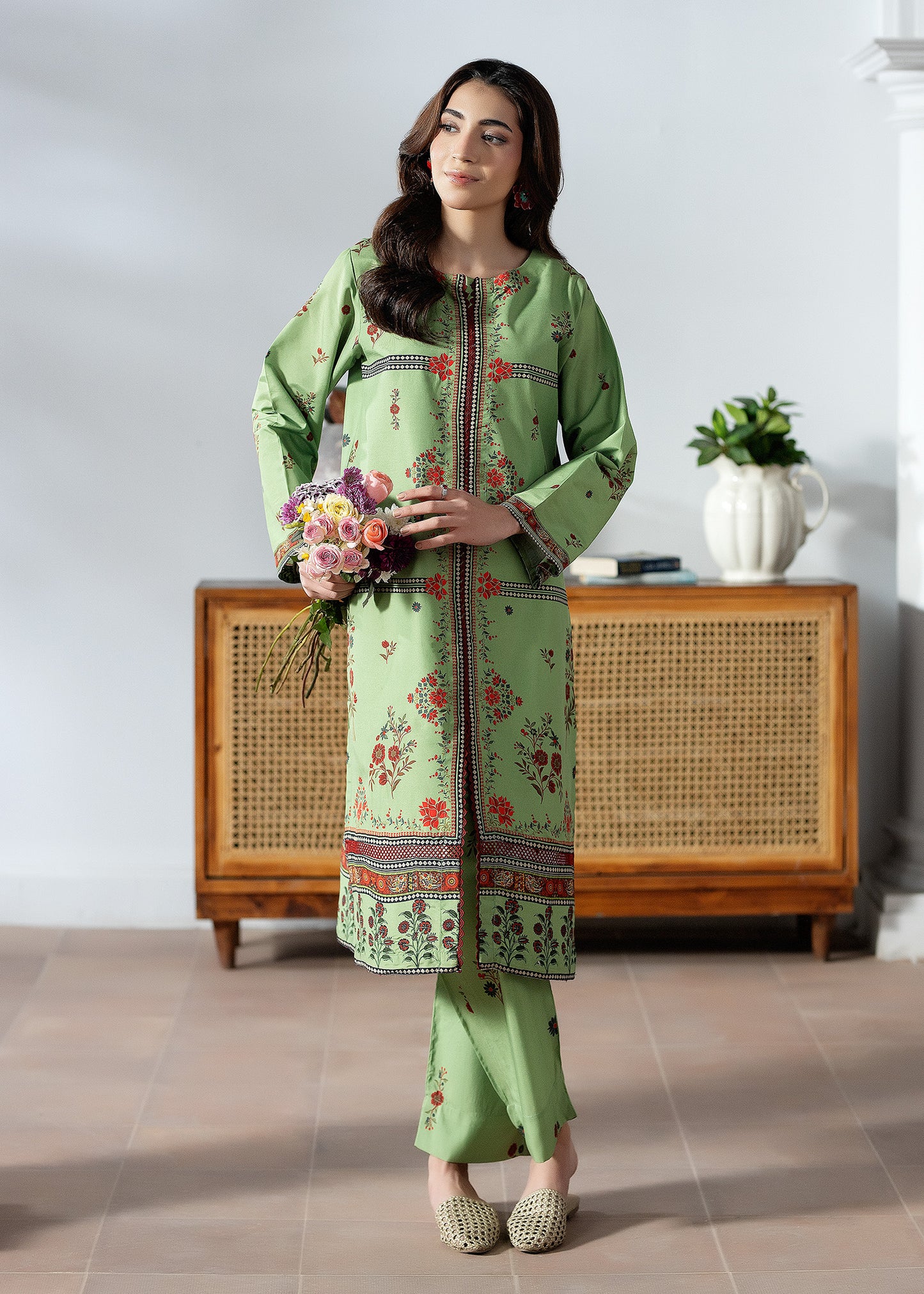 2 PC Printed Co-ord Set 4