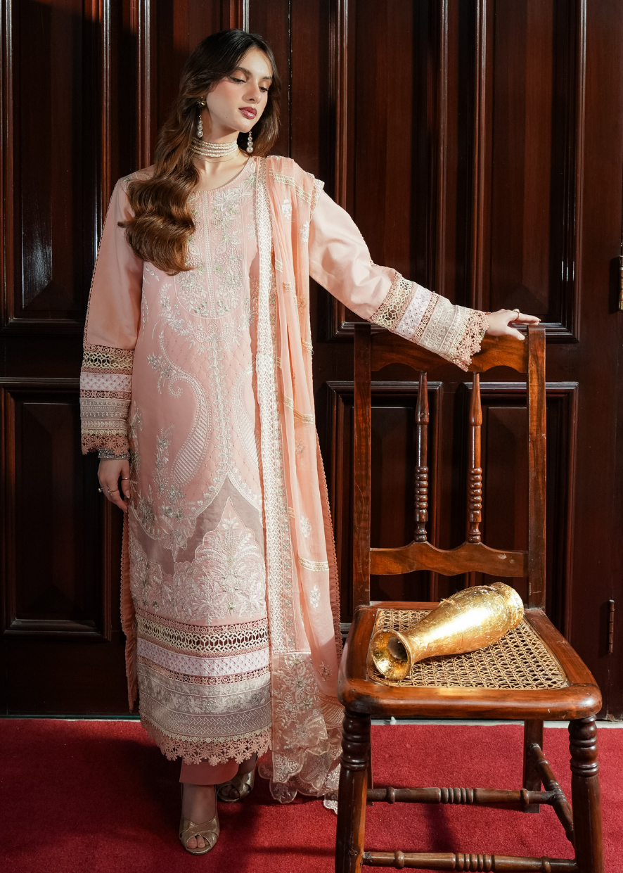 Suela - Embroidered Lawn