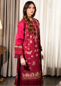 Blush - Embroidered Lawn