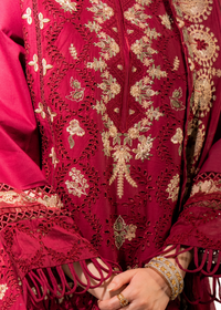 Blush - Embroidered Lawn