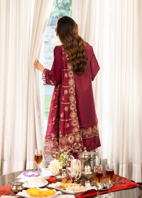Blush - Embroidered Lawn