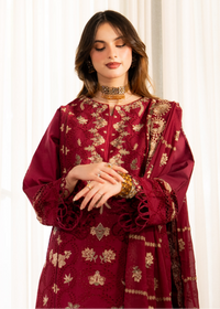 Blush - Embroidered Lawn