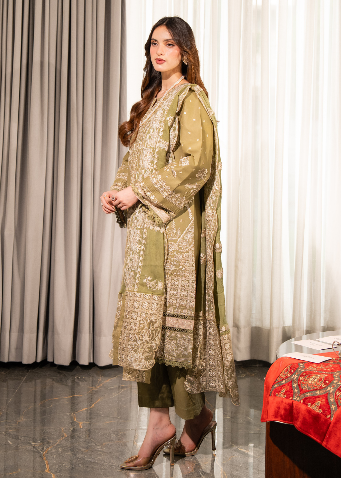 Ayaal - Embroidered Lawn