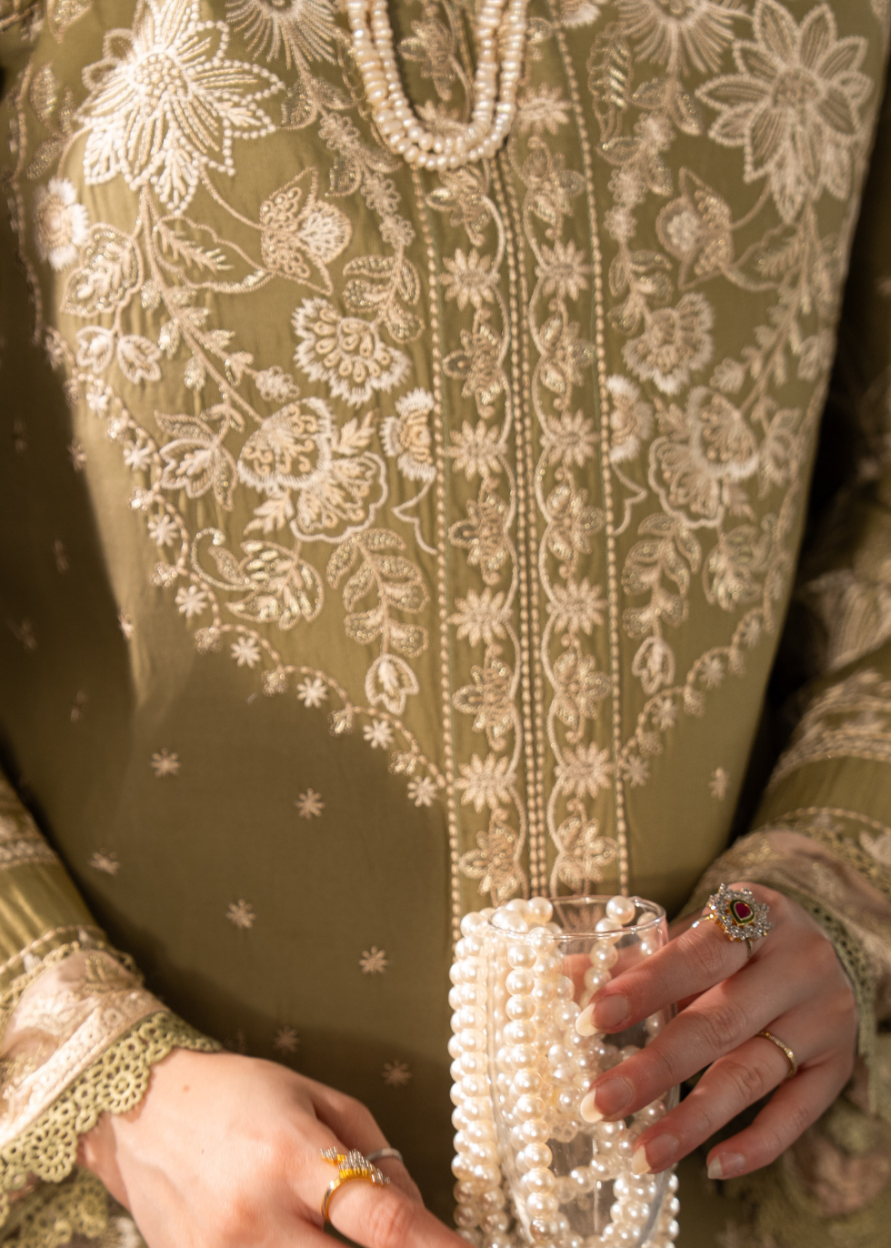Ayaal - Embroidered Lawn