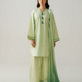 Matcha - Embroidered Solids 2pc