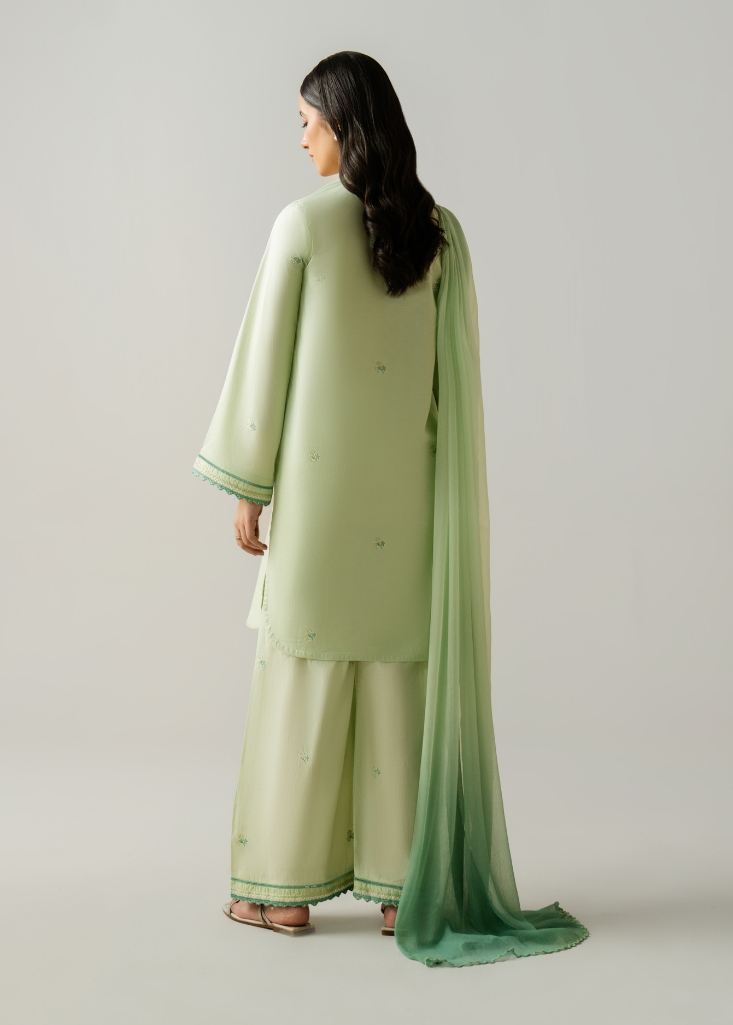 Matcha - Embroidered Solids