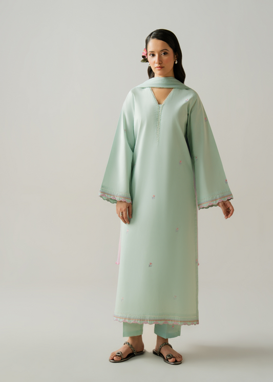 Faye - Embroidered Solids