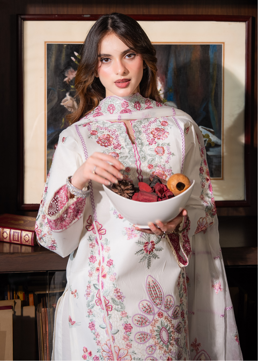 AUREMYST - Embroidered Lawn