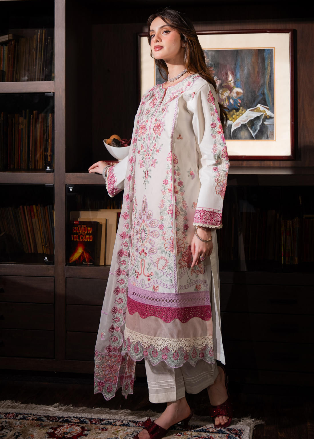 AUREMYST - Embroidered Lawn
