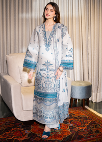 RAAHA -Embroidered Lawn