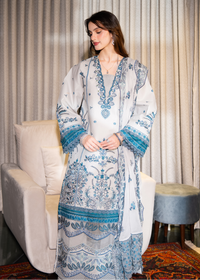 RAAHA -Embroidered Lawn