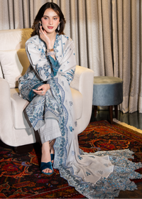 RAAHA -Embroidered Lawn