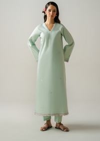 Faye - Embroidered Solids