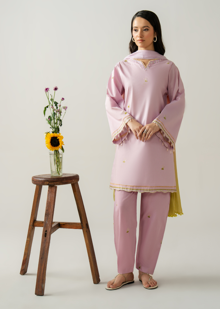 Zarif - Embroidered Solids