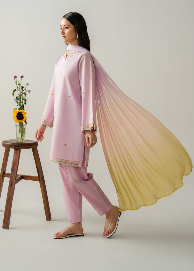 Zarif - Embroidered Solids