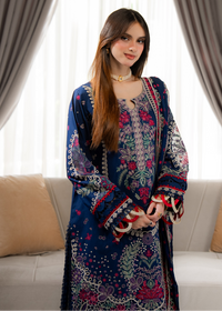 Niva - Embroidered Lawn