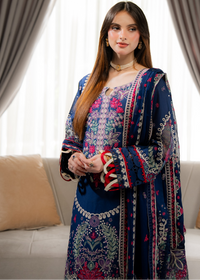 Niva - Embroidered Lawn