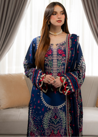 Niva - Embroidered Lawn