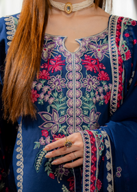 Niva - Embroidered Lawn