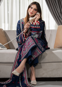 Niva - Embroidered Lawn