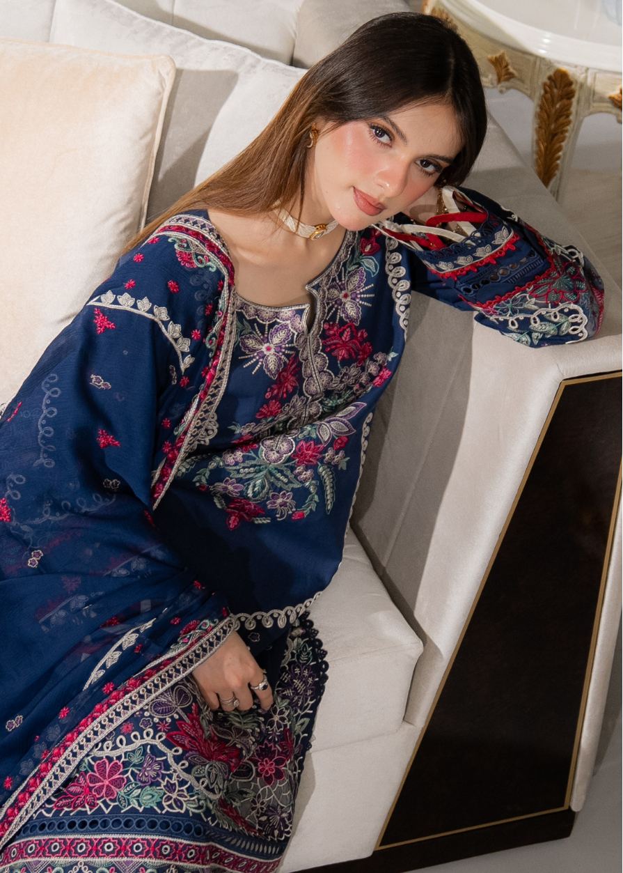 Niva - Embroidered Lawn