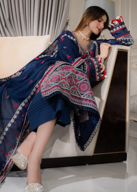 Niva - Embroidered Lawn
