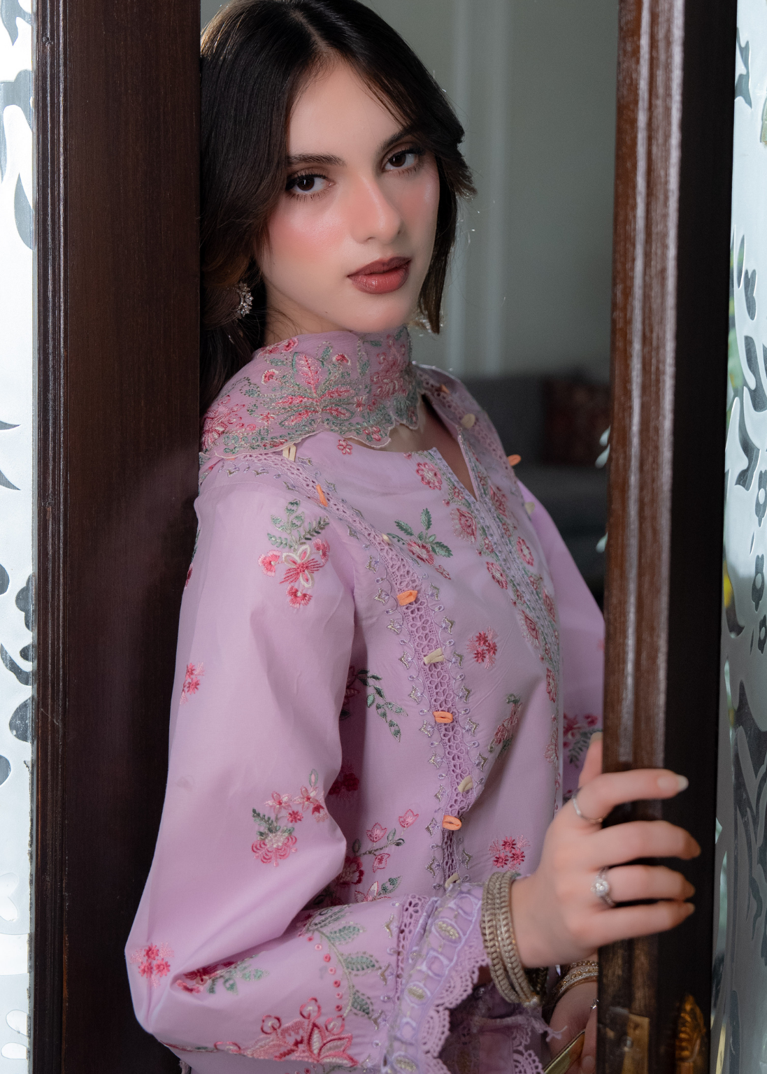 Celiane - Embroidered Lawn