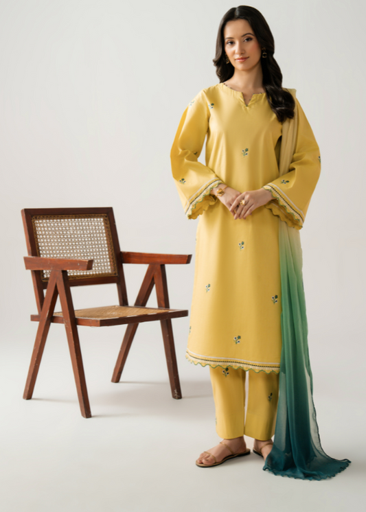 Inzia - Embroidered Solids
