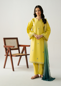 Inzia - Embroidered Lawn