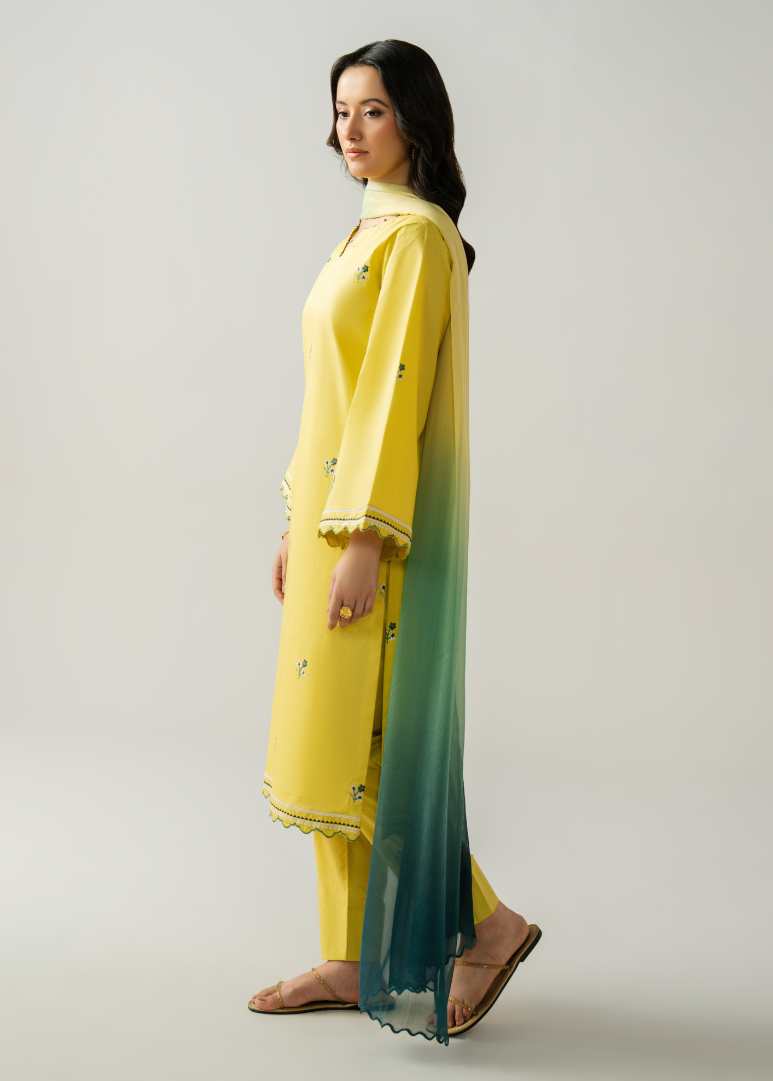 Inzia - Embroidered Lawn