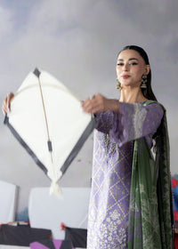 3 Piece - Embroidered Lawn Suit 02