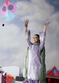 3 Piece - Embroidered Lawn Suit 02