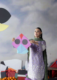 3 Piece - Embroidered Lawn Suit 02