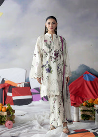 3 Piece - Embroidered Lawn Suit 04