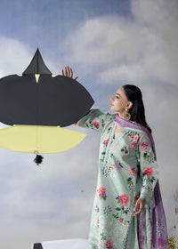 3 Piece - Embroidered Lawn Suit 01