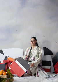 3 Piece - Embroidered Lawn Suit 04