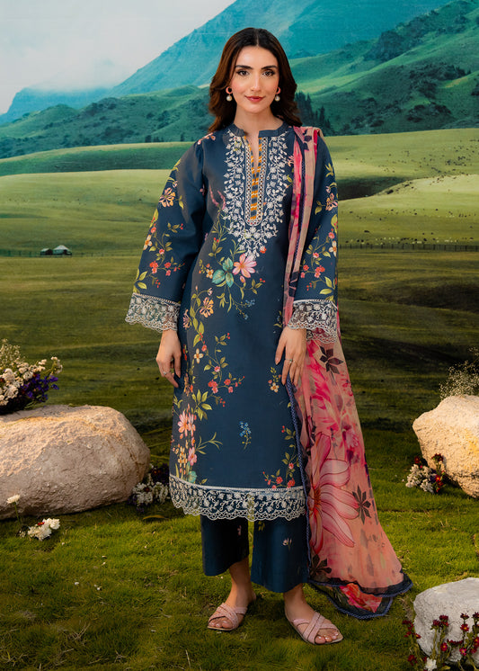 Aster - Embroidered Lawn