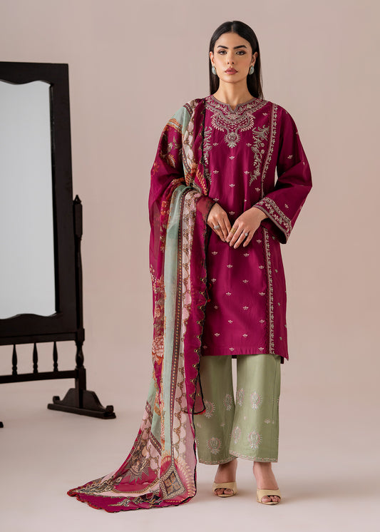 3pc Emb Cotton Lawn 04